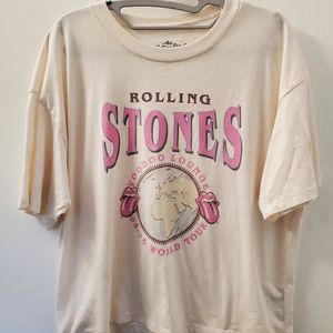 UVGC Rolling Stone cropped t shirt American Eagle